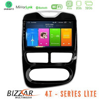 Bizzar 4t Series Renault Clio 2012-2016 4core Android13 2+32gb Navigation Multimedia Tablet 10 u-lvb-Rn783