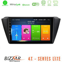 Bizzar 4t Series Skoda Fabia 2015-2021 4core Android13 2+32gb Navigation Multimedia Tablet 9 u-lvb-Sk0150