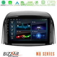 Bizzar m8 Series Renault Koleos 2007-2015 8core Android13 4+32gb Navigation Multimedia Tablet 9 u-m8-Rn0440
