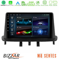 Bizzar m8 Series Renault Megane 3 2009-2013 8core Android13 4+32gb Navigation Multimedia Tablet 9 u-m8-Rn0718