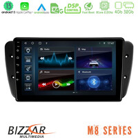 Bizzar m8 Series Seat Ibiza 2008-2012 8core Android13 4+32gb Navigation Multimedia Tablet 9 u-m8-St0499