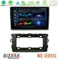 Bizzar m8 Series Toyota Auris 2013-2016 8core Android13 4+32gb Navigation Multimedia Tablet 10 u-m8-Ty1294