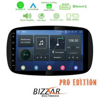 Bizzar oem Smart 453 (με Εργοστασιακή Οθόνη) 8core Android12 4+64gb Navigation Multimedia u-r8-Sm453os