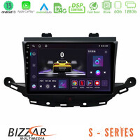 Bizzar s Series Opel Astra k 2015-2019 8core Android13 6+128gb Navigation Multimedia Tablet 9 u-s-Op0113