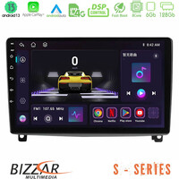 Bizzar s Series Peugeot 407 8core Android13 6+128gb Navigation Multimedia Tablet 9 u-s-Pg1119