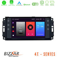 Bizzar oem Jeep 4core Android12 2+32gb Navigation Multimedia Deckless 7 με Carplay/androidauto u-4t-Jp20