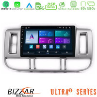 Bizzar Ultra Series Nissan x-Trail (T30) 2000-2003 8core Android13 8+128gb Navigation Multimedia 9 u-ul2-Ns0905