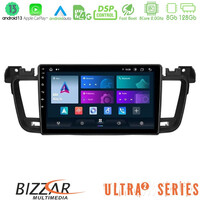Bizzar Ultra Series Peugeot 508 2010-2018 8core Android13 8+128gb Navigation Multimedia Tablet 9 u-ul2-Pg0704