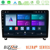 Bizzar Ultra Series Peugeot 407 8core Android13 8+128gb Navigation Multimedia Tablet 9 u-ul2-Pg1119