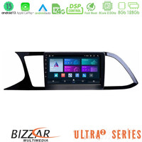 Bizzar Ultra Series Seat Leon 2013 – 2019 8core Android13 8+128gb Navigation Multimedia Tablet 9 u-ul2-St0790