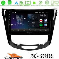 Cadence x Series Nissan Qashqai j11 (Auto A/c) 8core Android12 4+64gb Navigation Multimedia Tablet 10 u-x-Ns0004a