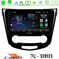 Cadence x Series Nissan Qashqai j11 (Manual A/c) 8core Android12 4+64gb Navigation Multimedia Tablet 10 u-x-Ns0004m