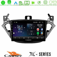 Cadence x Series Opel Corsa E/adam 8core Android12 4+64gb Navigation Multimedia Tablet 9 u-x-Op0425