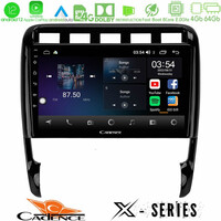 Cadence x Series Porsche Cayenne 2003-2010 8core Android12 4+64gb Navigation Multimedia Tablet 9 u-x-Pc0956
