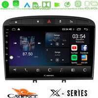 Cadence x Series Peugeot 308/rcz 8core Android12 4+64gb Navigation Multimedia Tablet 9 u-x-Pg705b
