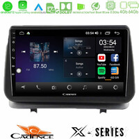Cadence x Series Renault Clio 2005-2012 8core Android12 4+64gb Navigation Multimedia Tablet 9 u-x-Rn0003