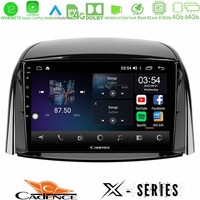 Cadence x Series Renault Koleos 2007-2015 8core Android12 4+64gb Navigation Multimedia Tablet 9 u-x-Rn0440