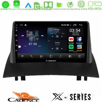 Cadence x Series Renault Megane 2 2002-2008 8core Android12 4+64gb Navigation Multimedia Tablet 9 u-x-Rn0717