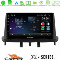 Cadence x Series Renault Megane 3 2009-2013 8core Android12 4+64gb Navigation Multimedia Tablet 9 u-x-Rn0718
