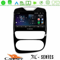 Cadence x Series Renault Clio 2016-2019 8core Android12 4+64gb Navigation Multimedia Tablet 10 u-x-Rn782