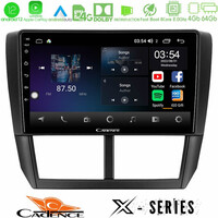 Cadence x Series Subaru Forester 8core Android12 4+64gb Navigation Multimedia Tablet 9 u-x-Su0299