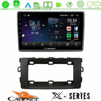 Cadence x Series Toyota Auris 2013-2016 8core Android12 4+64gb Navigation Multimedia Tablet 10 u-x-Ty1294