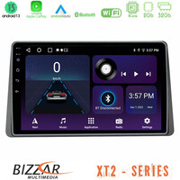 Bizzar xt2 Series 4core Android13 2+32gb Dacia Duster 2019-&Gt; Navigation Multimedia Tablet 10 u-xt2-Dc0628
