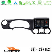 Cadence qg Series 8core Android13 4+64gb Jeep Wrangler 2011-2014 Navigation Multimedia Tablet 10 u-qg-Jp0787
