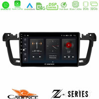 Cadence z Series Peugeot 508 2010-2018 8core Android12 2+32gb Navigation Multimedia Tablet 9 u-z-Pg0704