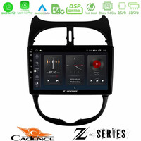 Cadence z Series Peugeot 206 8core Android12 2+32gb Navigation Multimedia Tablet 9 u-z-Pg0540