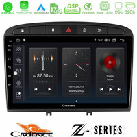 Cadence z Series Peugeot 308/rcz 8core Android12 2+32gb Navigation Multimedia Tablet 9 u-z-Pg705b