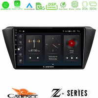 Cadence z Series Skoda Fabia 2015-2021 8core Android12 2+32gb Navigation Multimedia Tablet 9 u-z-Sk0150