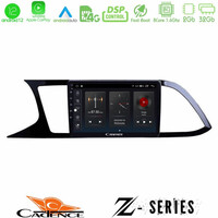Cadence z Series Seat Leon 2013 – 2019 8core Android12 2+32gb Navigation Multimedia Tablet 9 u-z-St0790