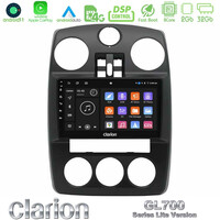 Clarion Gl700 Lite Series Chrysler pt-Cruiser 2000-2005 8core Android11 2+32gb Navigation Multimedia Tablet 9″ με Carplay &Amp; Android Auto με Carplay &Amp; Android Auto u-G72l-Ch1575