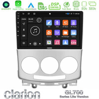 Clarion Gl700 Lite Series Mazda 5 2004-2010 8core Android11 2+32gb Navigation Multimedia Tablet 9″ με Carplay &Amp; Android Auto u-G72l-Mz0754
