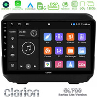 Clarion Gl700 Lite Series 8core Android11 6+128gb Jeep Wrangler 2018-&Gt; Navigation Multimedia Tablet 9 με Carplay &Amp; Android Auto u-G76l-Jp0865
