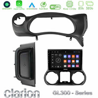 Clarion Gl300 Series 4core Android11 2+32gb Jeep Wrangler 2014-2017 Navigation Multimedia Tablet 9 με Carplay &Amp; Android Auto u-gl3-Jp0788