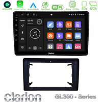 Clarion Gl300 Series 4core Android11 2+32gb Chrysler / Dodge / Jeep Navigation Multimedia Tablet 10 με Carplay &Amp; Android Auto u-gl3-Jp0927