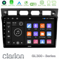 Clarion Gl300 Series kia Picanto 2004-2007 4core Android11 2+32gb Navigation Multimedia Tablet 9″ με Carplay &Amp; Android Auto u-gl3-Ki0469