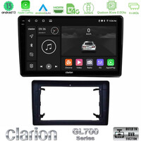 Clarion Gl700 Series 8core Android13 4+64gb Chrysler / Dodge / Jeep Navigation Multimedia Tablet 10 με Carplay &Amp; Android Auto u-gl7-Jp0927