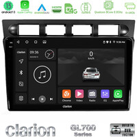 Clarion Gl700 Series kia Picanto 2004-2007 8core Android13 4+64gb Navigation Multimedia Tablet 9″ με Carplay &Amp; Android Auto με Carplay &Amp; Android Auto u-gl7-Ki0469