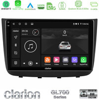 Clarion Gl700 Series Mercedes Vito/viano 2003-2006 8core Android13 4+64gb Navigation Multimedia Tablet 10″ με Carplay &Amp; Android Auto u-gl7-Mb1632