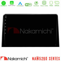 Nakamichi Nam5260 Series 4core Android12 4+64gb Peugeot Partner / Citroën Berlingo 2020-&Gt; Navigation Multimedia Tablet 10 με Carplay & Android Auto u-n44-Ct1028
