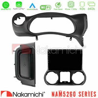 Nakamichi Nam5260 Series 4core Android12 4+64gb Jeep Wrangler 2014-2017 Navigation Multimedia Tablet 9 με Carplay &Amp; Android Auto u-n44-Jp0788