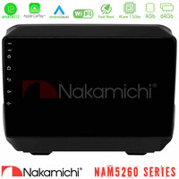 Nakamichi Nam5260 Series 4core Android12 4+64gb Jeep Wrangler 2018-&Gt; Navigation Multimedia Tablet 9 με Carplay &Amp; Android Auto u-n44-Jp0865