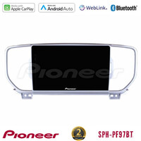 Pioneer sph-Pf97bt Series    kia Sportage 2016-2018 Multimedia Station 9 (Tablet Style) με Carplay &Amp; Android Auto u-sph-Ki0033