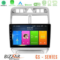 Bizzar cs Series 4core Android13 2+32gb Peugeot 307 2002-2008 Navigation Multimedia Tablet 9 u-cs-Pg0655