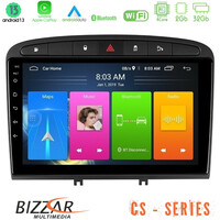 Bizzar cs Series 4core Android13 2+32gb Peugeot 308/rcz Navigation Multimedia Tablet 9 u-cs-Pg705b