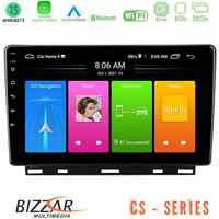Bizzar cs Series 4core Android13 2+32gb Renault Clio 5 2020-2024 Navigation Multimedia Tablet 9 u-cs-Rn1389