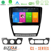 Bizzar cs Series 4core Android13 2+32gb Skoda Octavia 5 Navigation Multimedia Tablet 10 u-cs-Sk229b